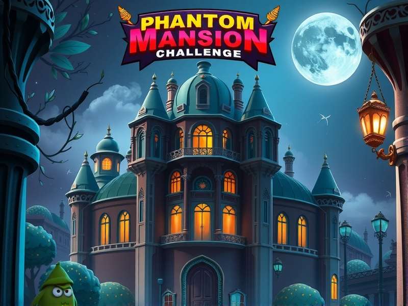 Phantom Mansion Challenge Game Banner